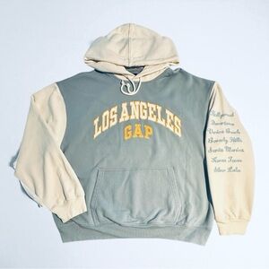Gap Los Angeles City Logo City of Angels Hoodie in Oversized Large